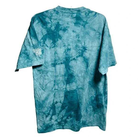 Vintage Rainforest Cafe Blue Giraffe Men’s T-Shirt Large Excellent Condition - Picture 5 of 5